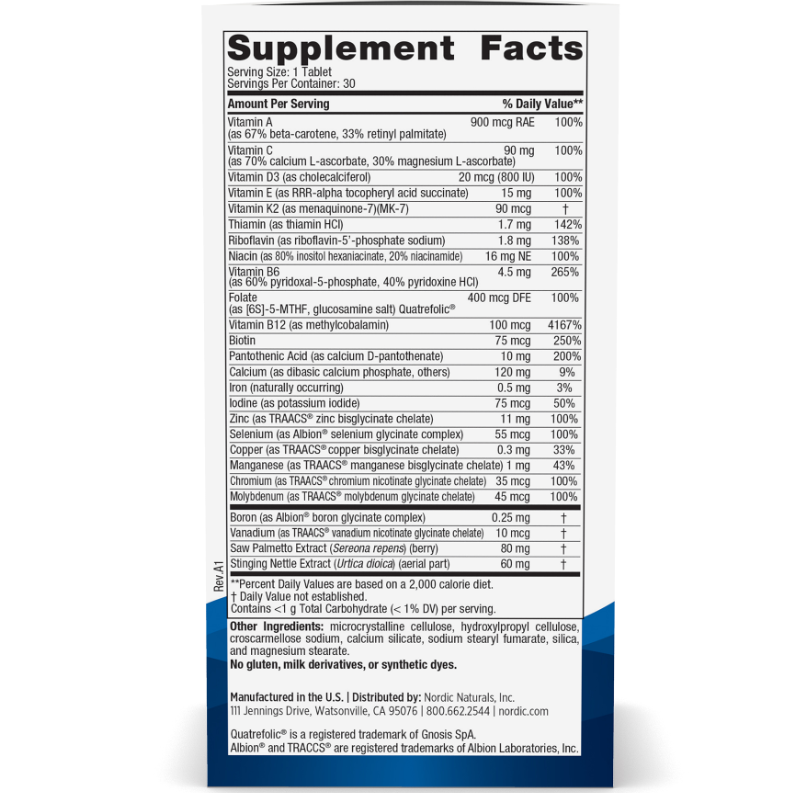 Men’s Multivitamin One Daily