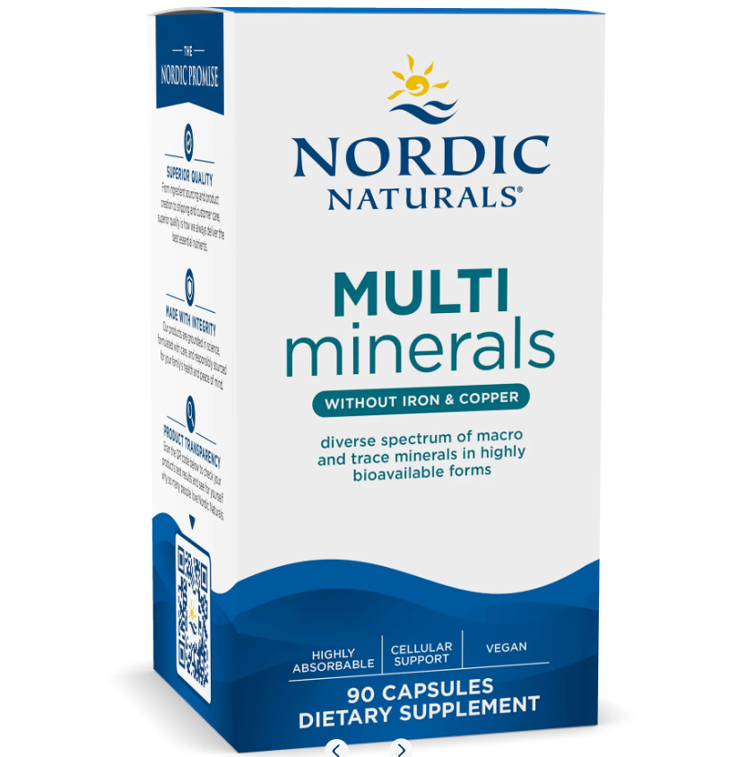 Multi Minerals without Iron & Copper