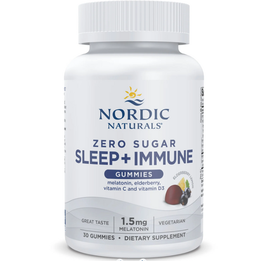 Zero Sugar Sleep + Immune Gummies