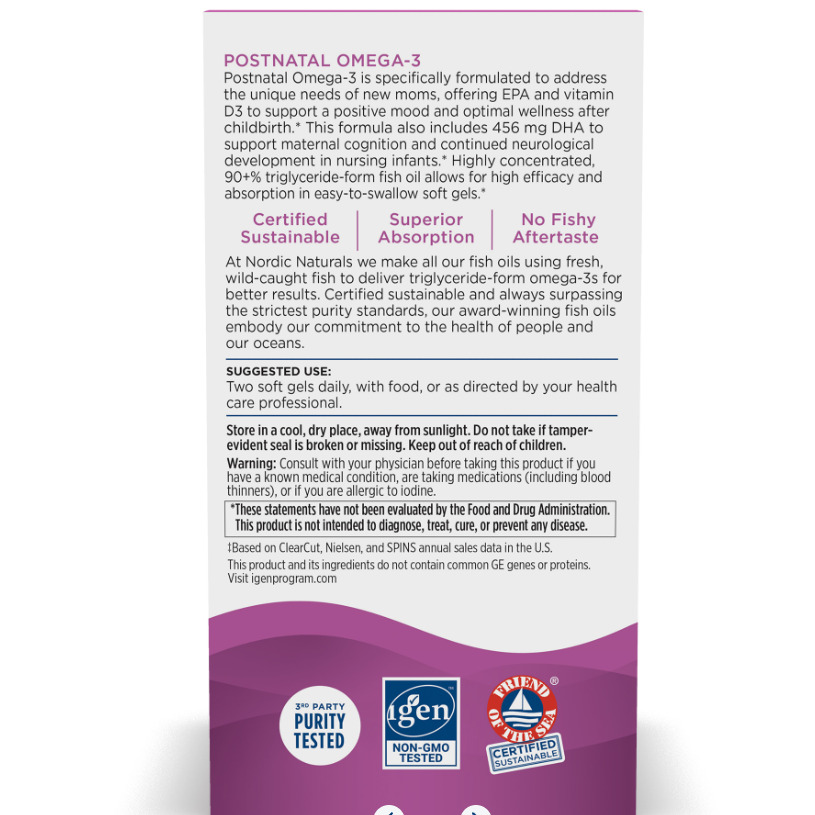 Postnatal Omega-3