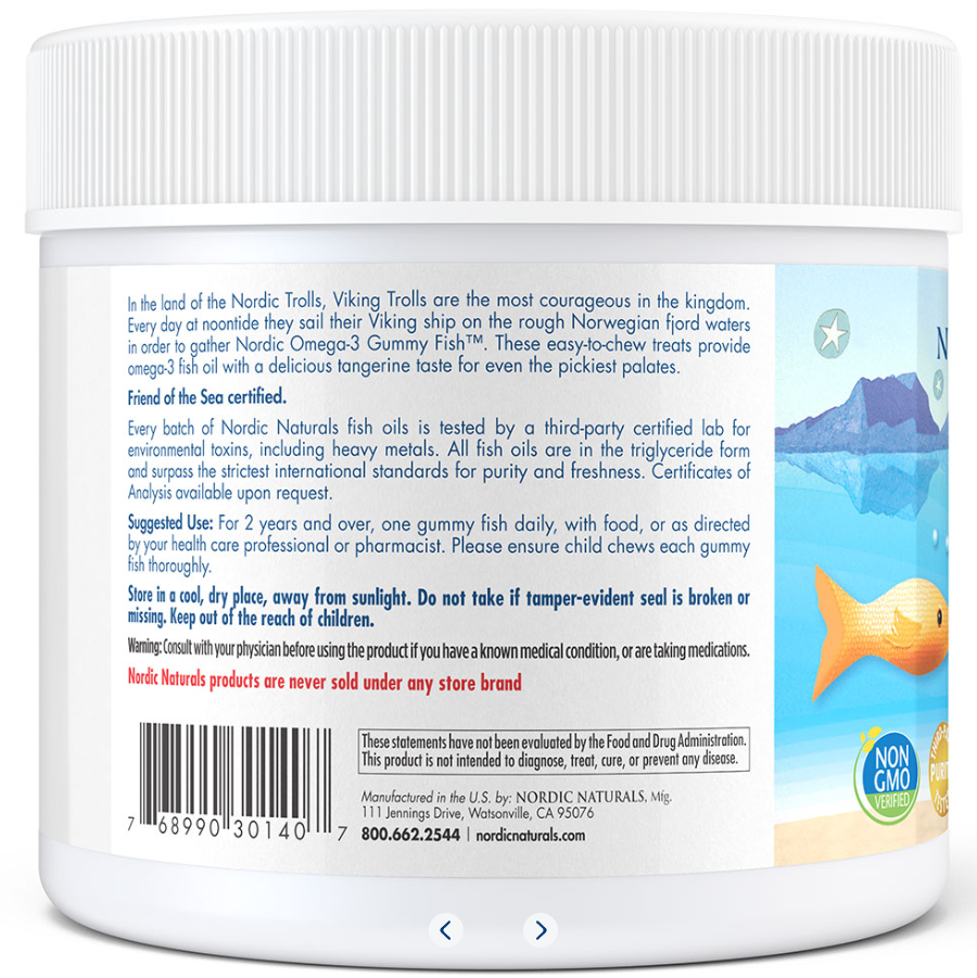Nordic Omega-3 Gummy Fish