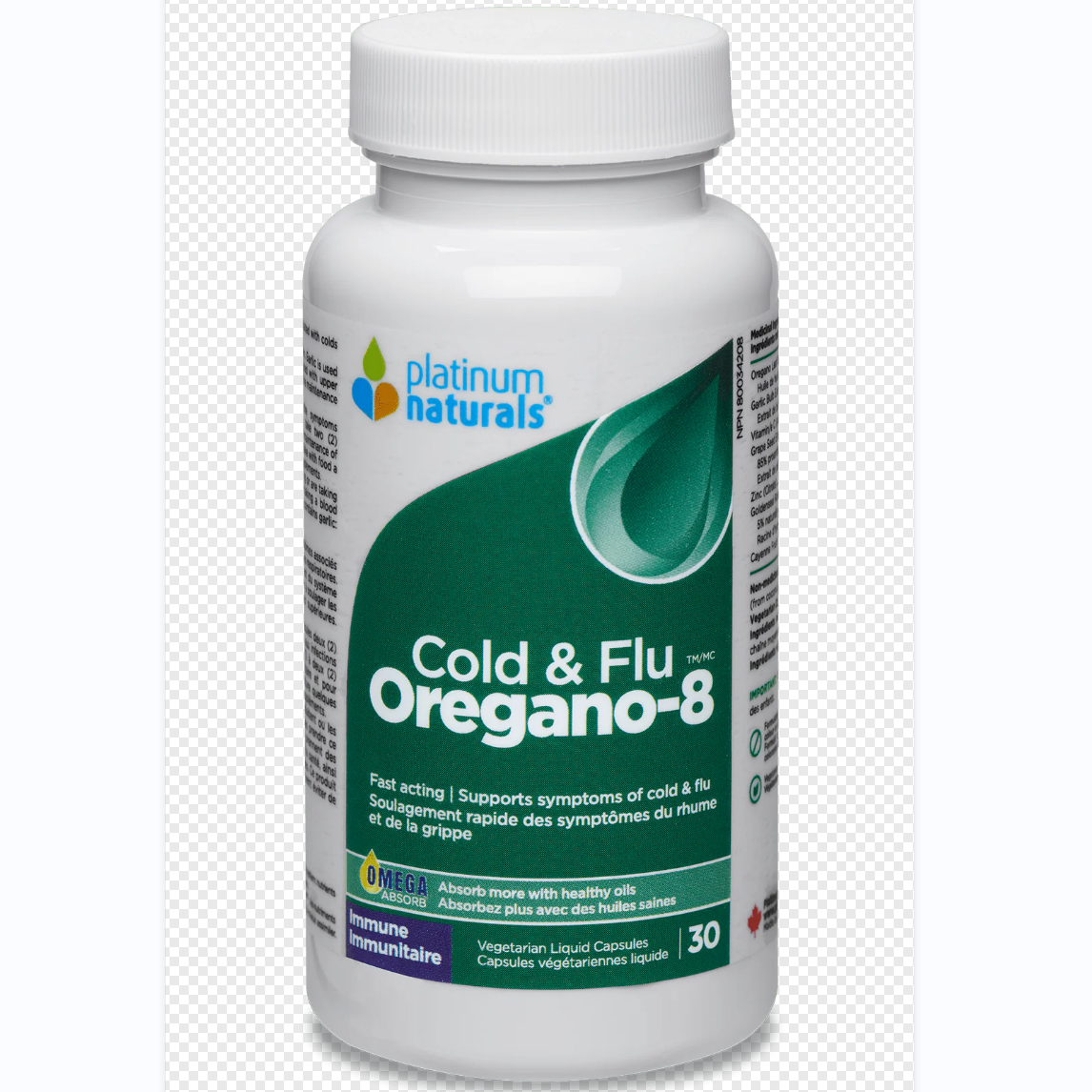 Oregano-8 Cold and Flu