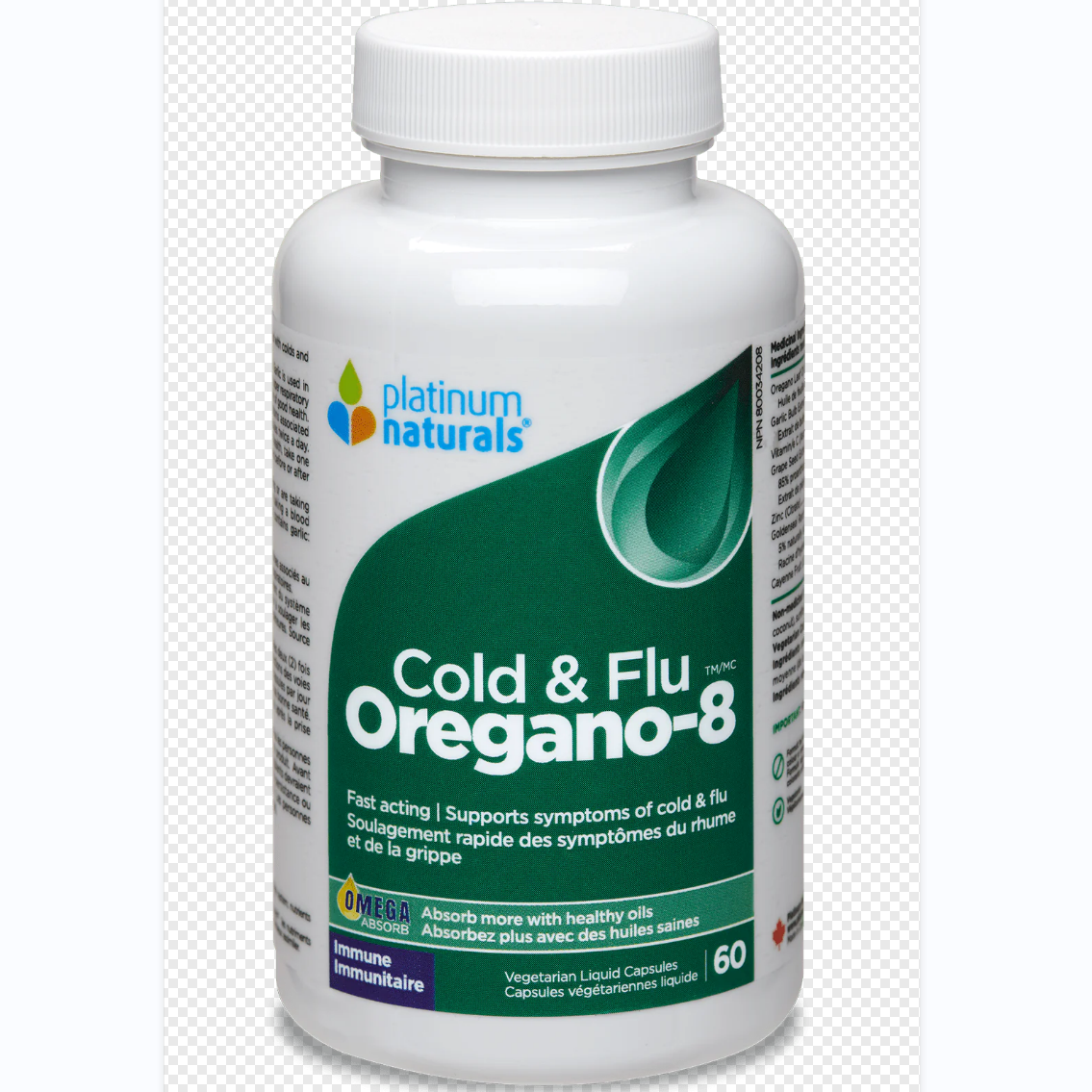 Oregano-8 Cold and Flu