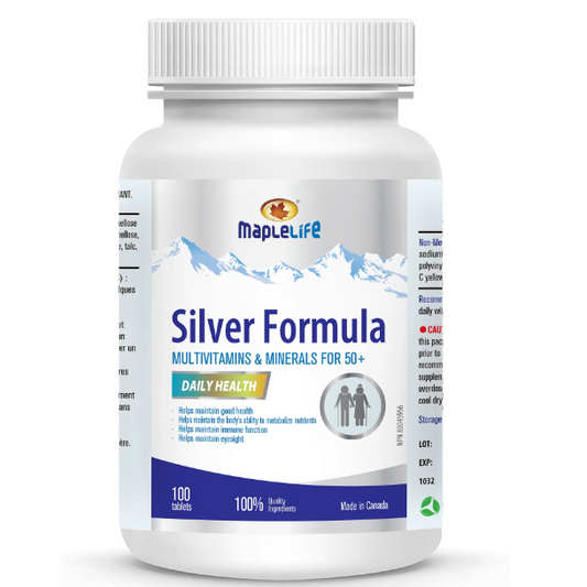 Silver Formula Multivitamin and Mineral Supplement