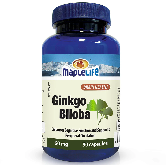Ginkgo Biloba 60mg
