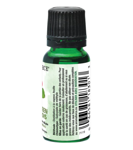 Wintergreen Essential Oil 100% pure and natural 15mL -Aromaforce