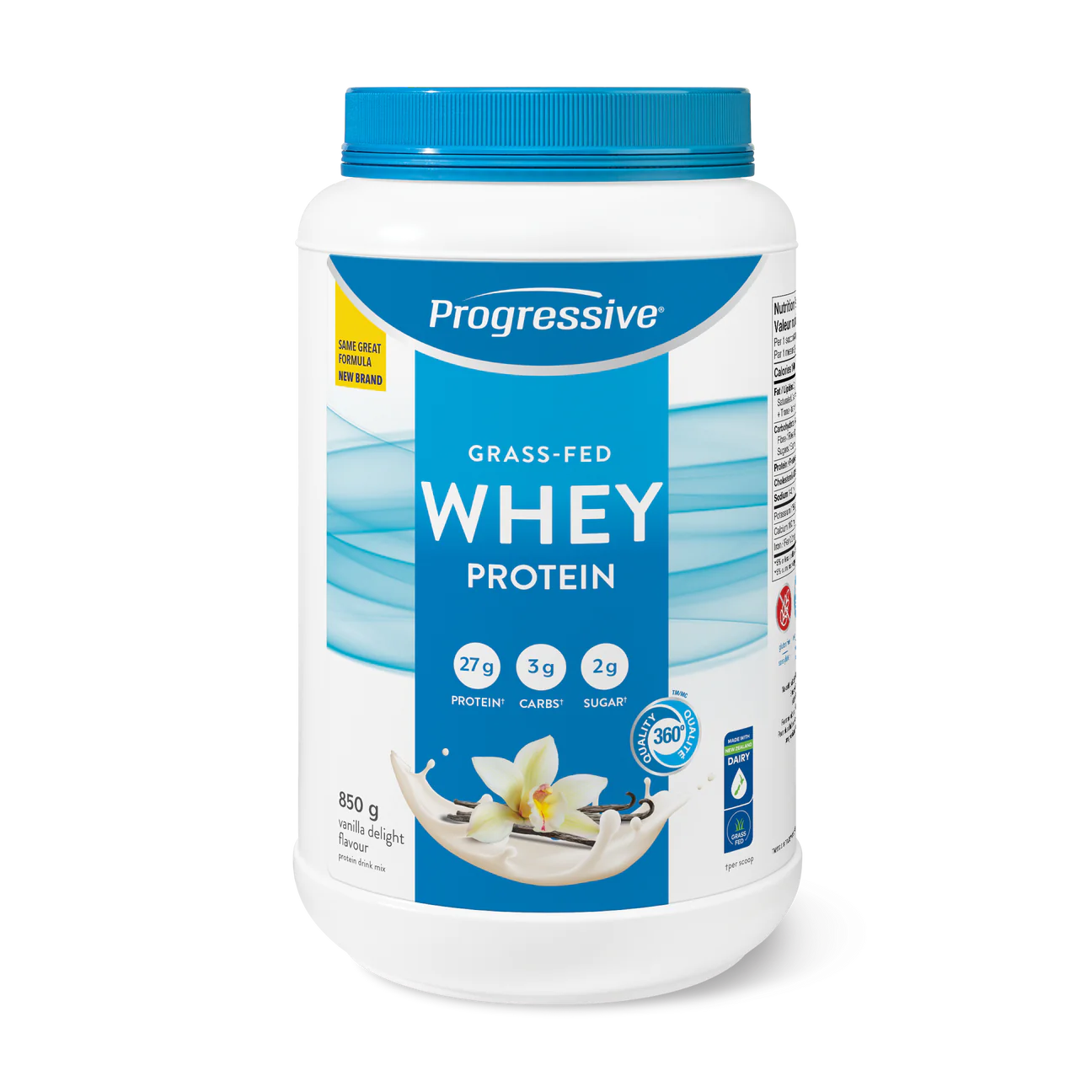 GRASS FED WHEY PROTEIN VANILLA FLAVOUR