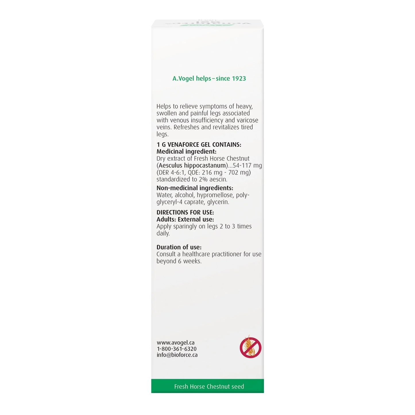 A.Vogel Venaforce Gel - Heavy, Swollen and Painful Legs