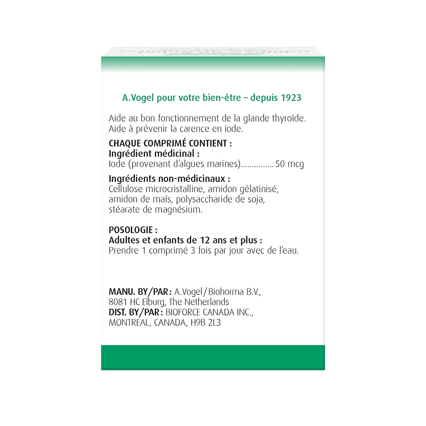 A.Vogel Thyroid Support - Prevents Iodine Deficiency
