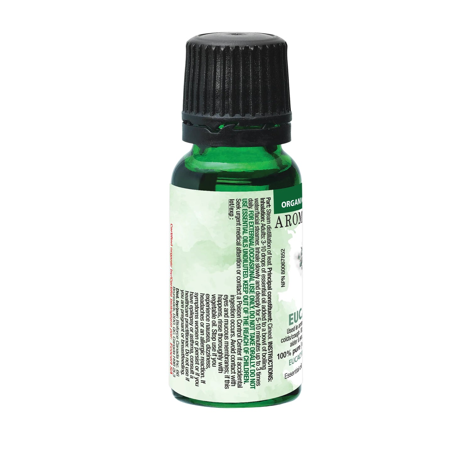 Organic Eucalyptus Essential Oil 100% pure and natural