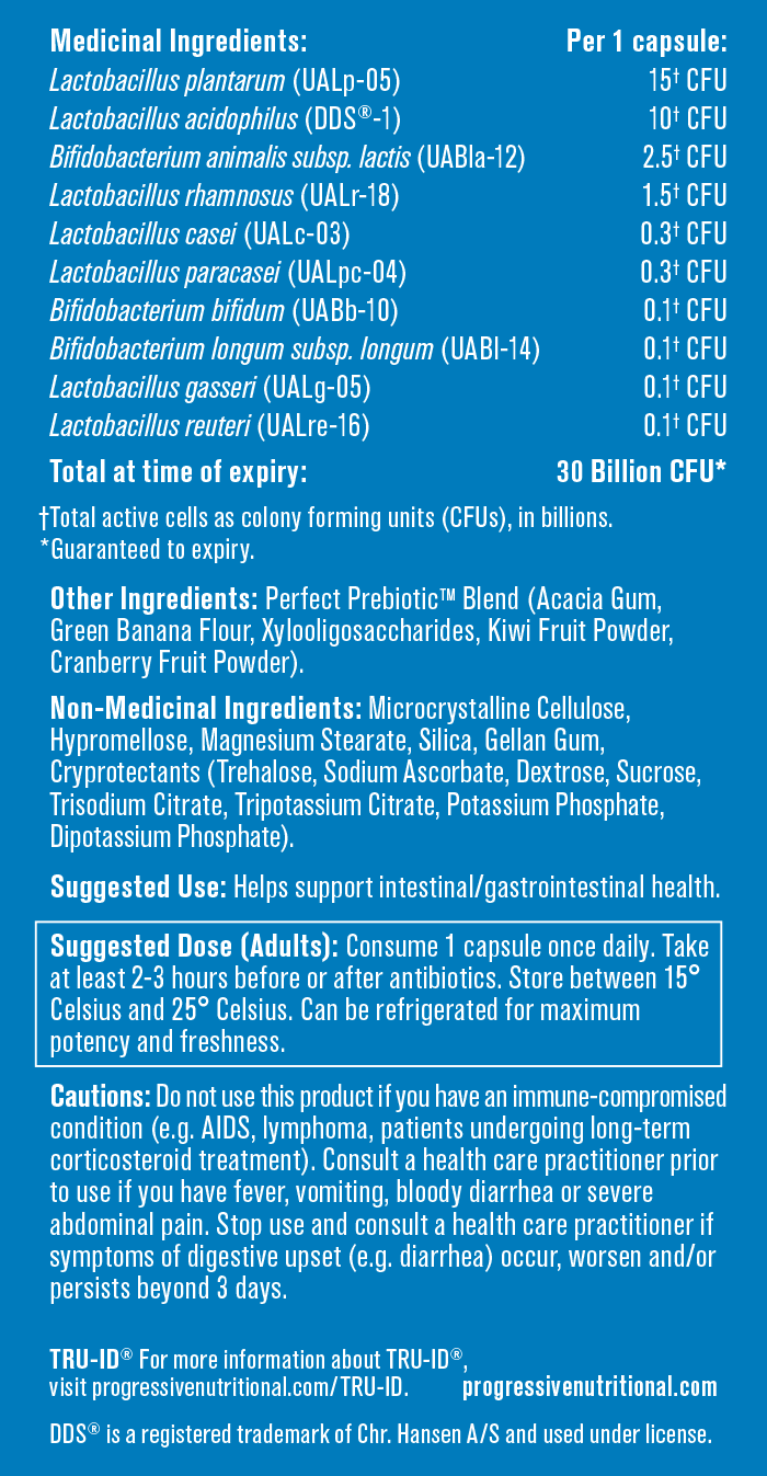 PERFECT PROBIOTIC 30 BILLION