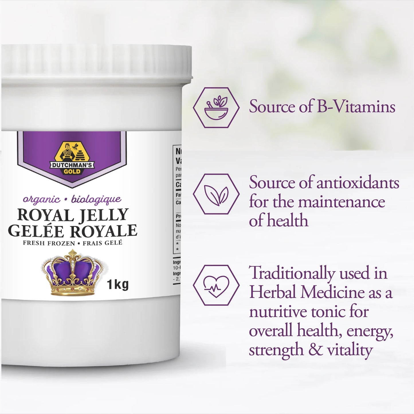ORGANIC FRESH ROYAL JELLY