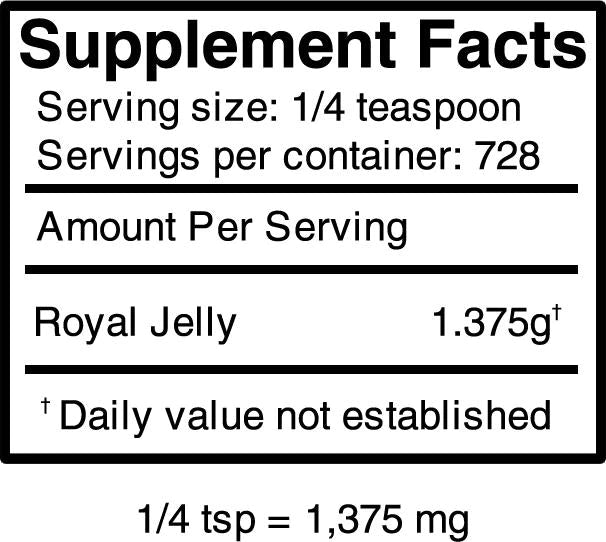 ORGANIC FRESH ROYAL JELLY
