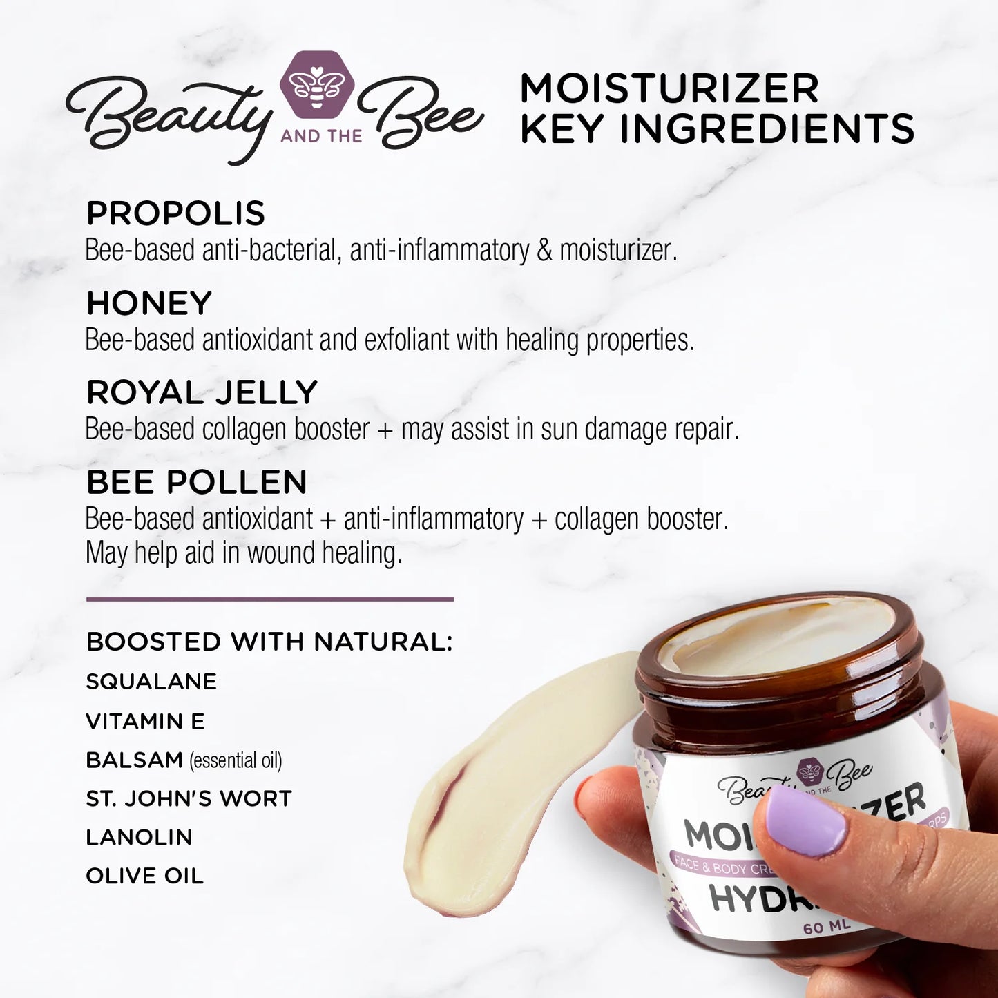 BEAUTY & THE BEE: DAILY MOISTURIZER