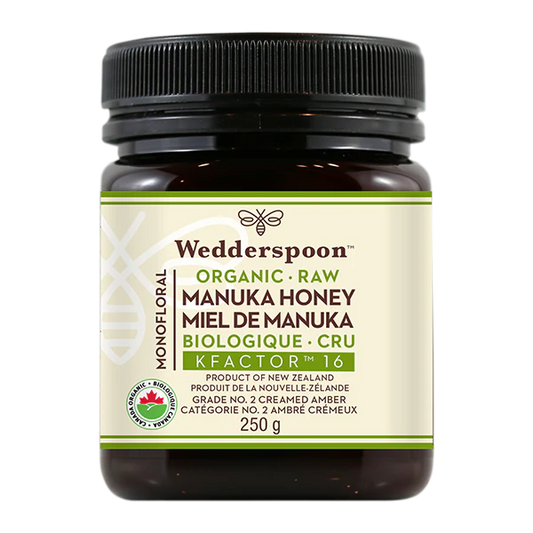 ORGANIC RAW MONOFLORAL MANUKA HONEY, 250G/8.8OZ