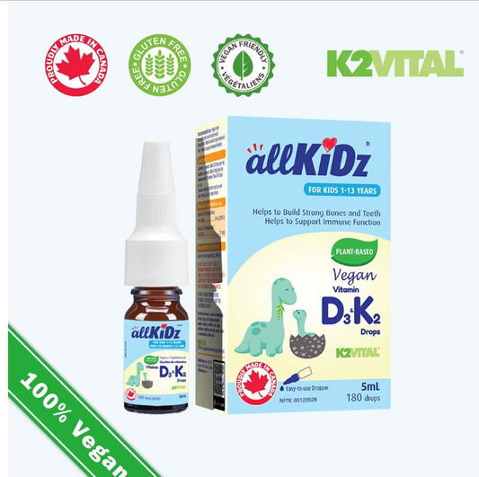 VEGAN VITAMIN D3&K2 DROPS