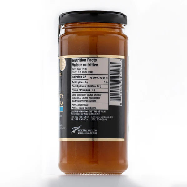 RAW MULTIFLORAL MANUKA HONEY KFACTOR 12, 325G/11.5OZ