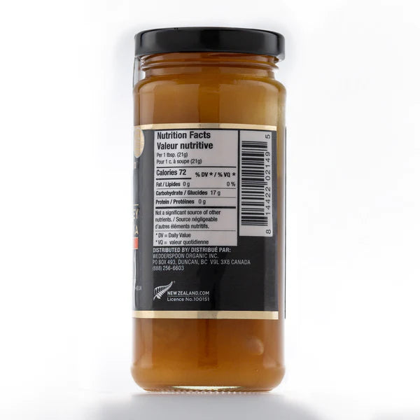 RAW MONOFLORAL MANUKA HONEY KFACTOR 16, 325G/11.5OZ