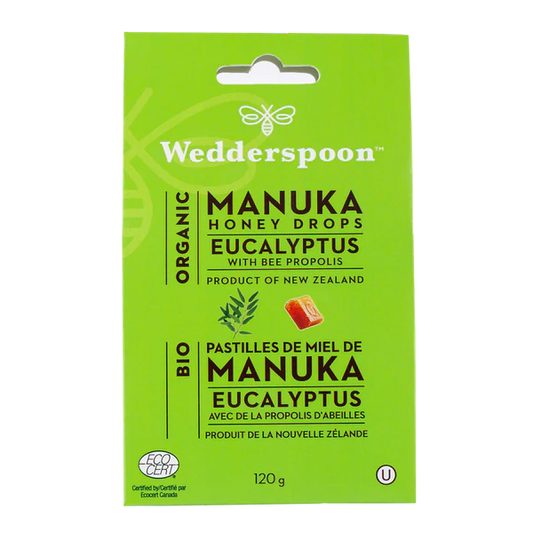 ORGANIC MANUKA HONEY DROPS - EUCALYPTUS