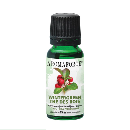 Wintergreen Essential Oil 100% pure and natural 15mL -Aromaforce